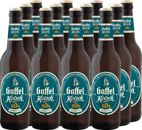 Gaffel Kölsch 0,0% 12 x 0,33l Flasche