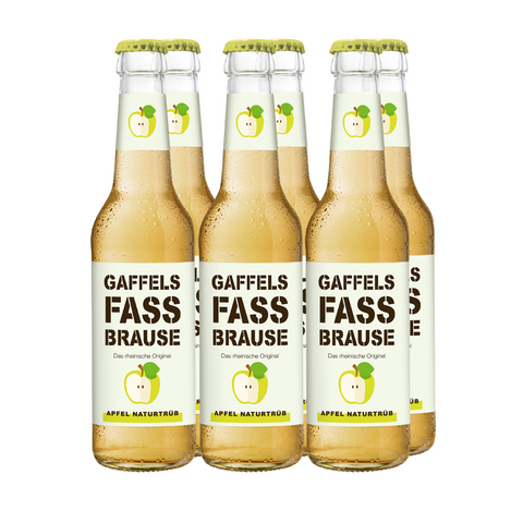 GAFFELS FASSBRAUSE APFEL 6 X 0,33L