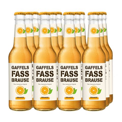 GAFFELS FASSBRAUSE ORANGE 12 X 0,33L