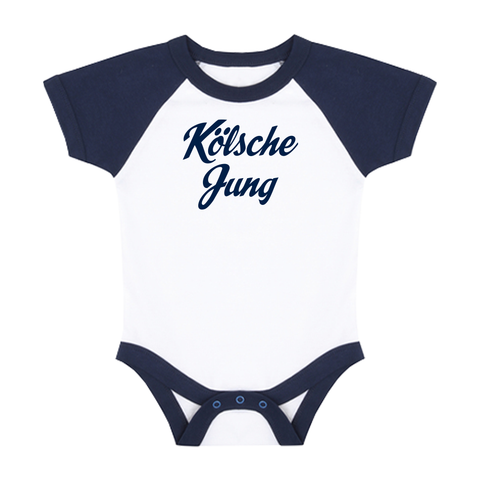 Baby - Baseball Strampler "Kölsche Jung"