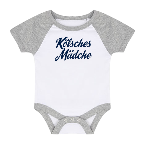 Baby-Baseball Strampler "Kölsches Mädche"