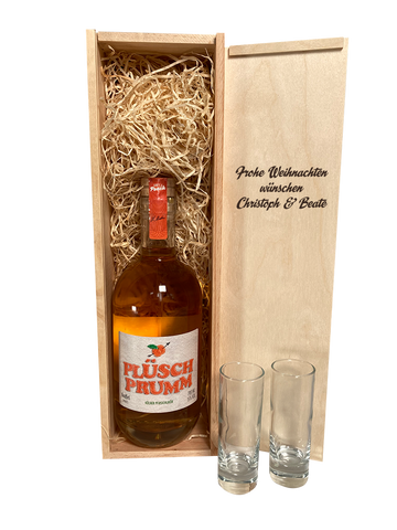 Geschenkverpackung  "Plüsch Prum" 0,7 l