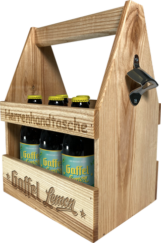 Gaffel Lemon Holzsixpack inkl. 6 Flaschen 0,33l