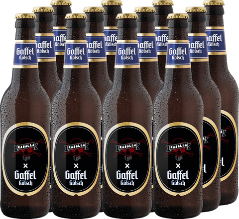 Kasalla X GAFFEL KÖLSCH 12 X 0,33l