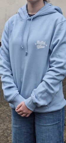 GAFFEL Wiess Hoodie-hellblau