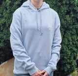 GAFFEL Wiess Hoodie-hellblau