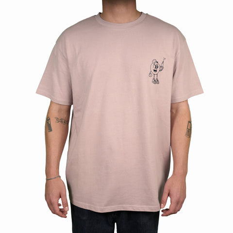 Oversized Gaffels Fassbrause T-Shirt Pink Grapefruit