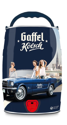 Gaffel Kölsch - Mustang - 5l Partyfass