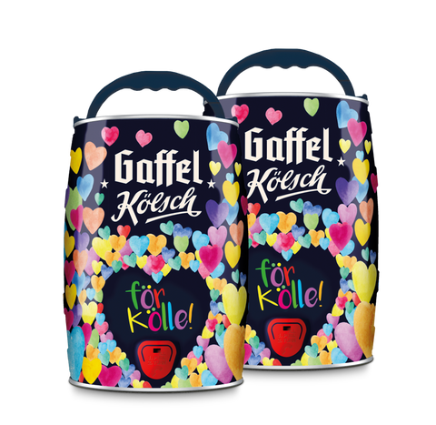 Gaffel Kölsch - - 2 x 5l Partyfass -Session 25/26