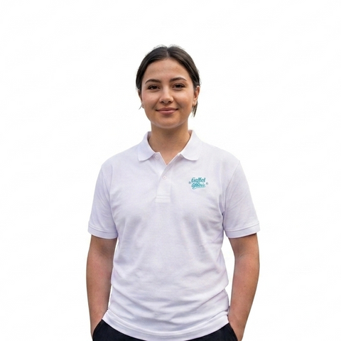 Gaffel Wiess Polo - Shirt - White