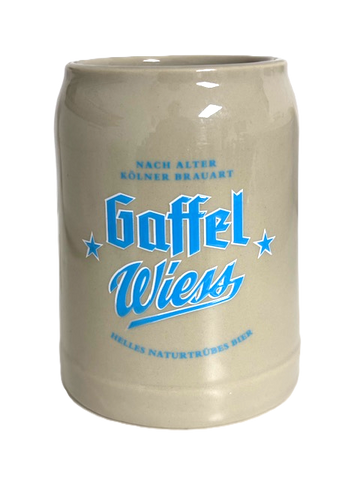 GAFFEL WIESS Tonkrug 0,3 l