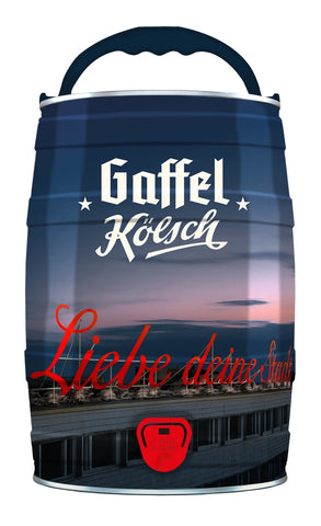 Gaffel 5l Partyfass "Liebe Deine Stadt"