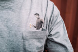Gaffel Wiess T-Shirt mit Brusttasche und Logo